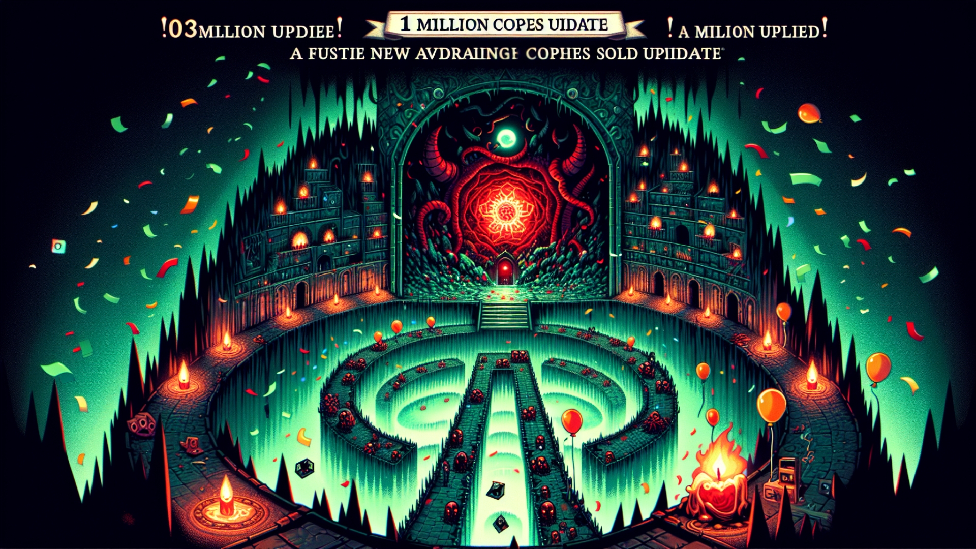 Spooky Roguelike CloverPit Sells 1 Million Copies, Launches New Hard Mode Update