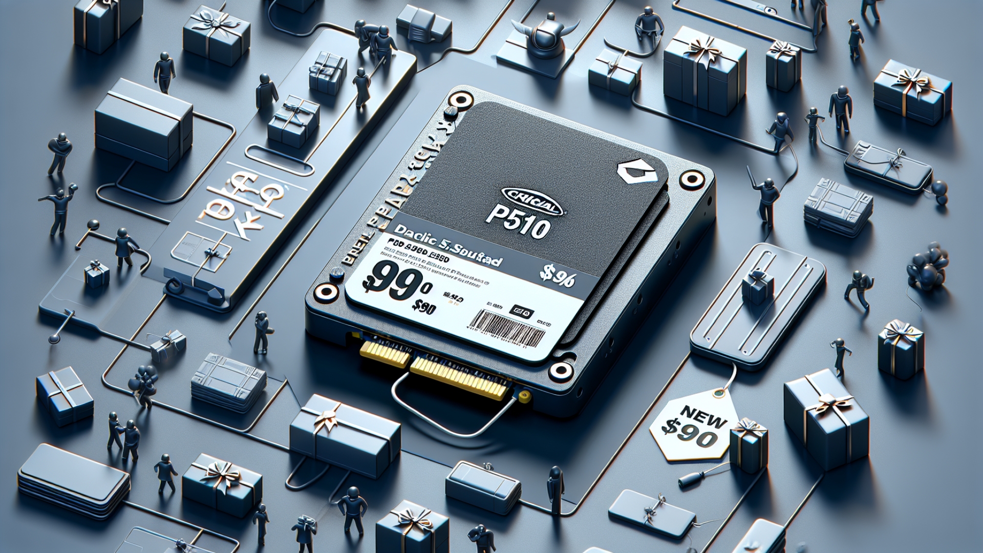 Crucial P510 PCIe 5.0 SSD hits a fantastic $90 for Black Friday