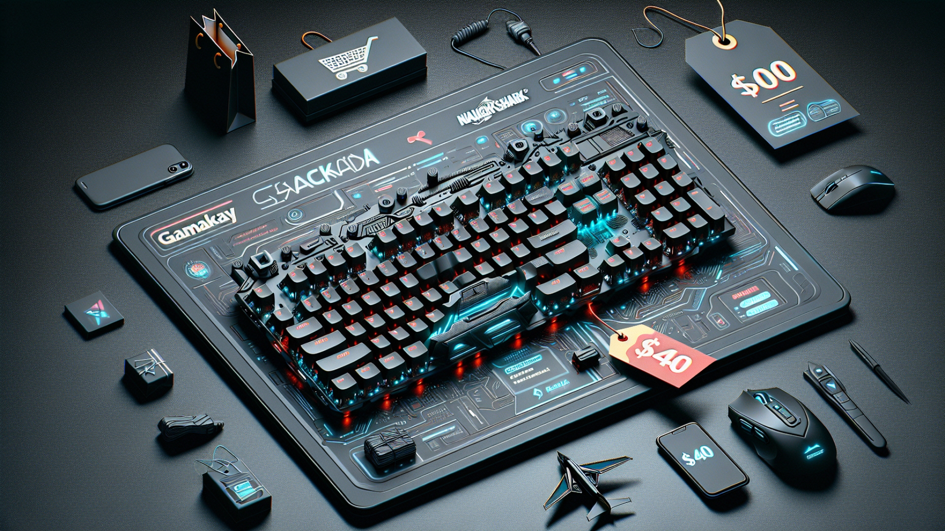 Black Friday Bargain: Get the Feature-Rich Gamakay x NaughShark NS68 Gaming Keyboard for Just $40