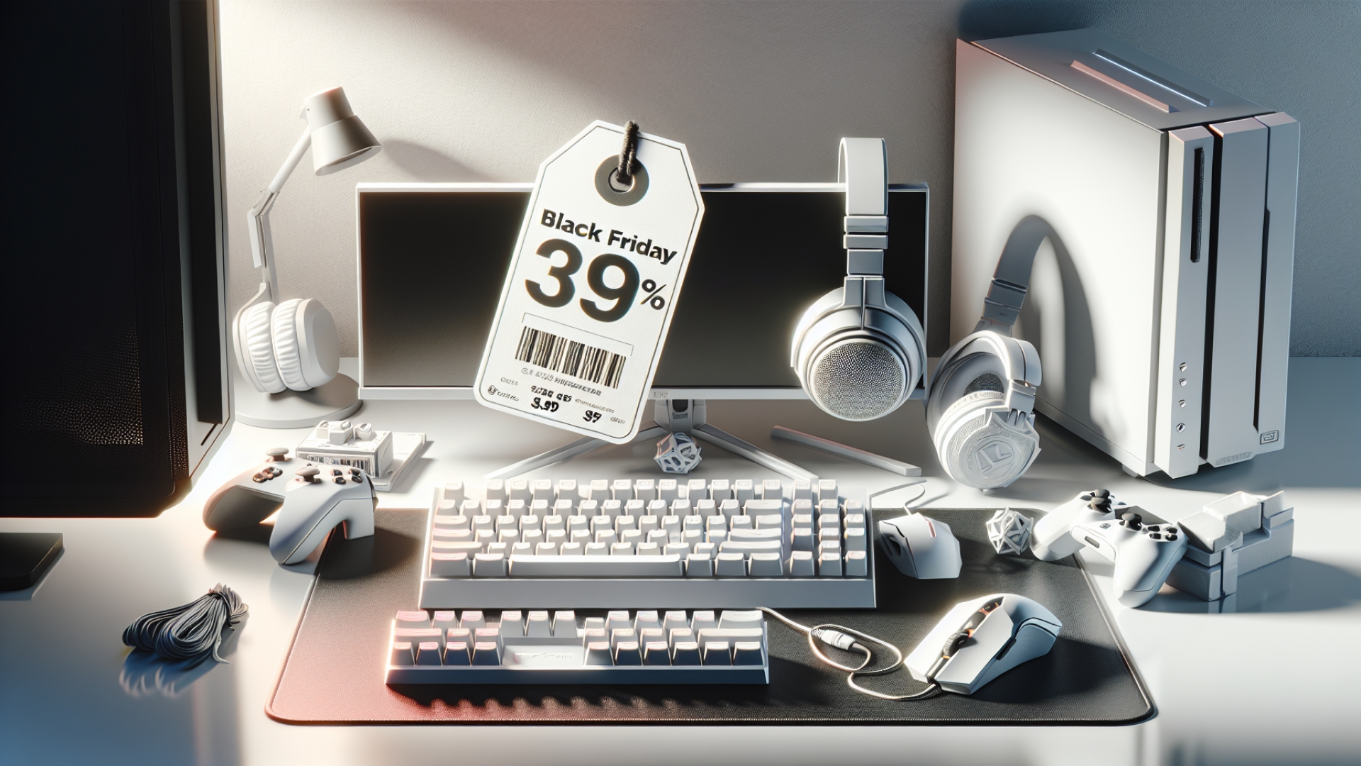 Affordable White Gaming Peripherals: Top Black Friday Deals for Your PC Setup