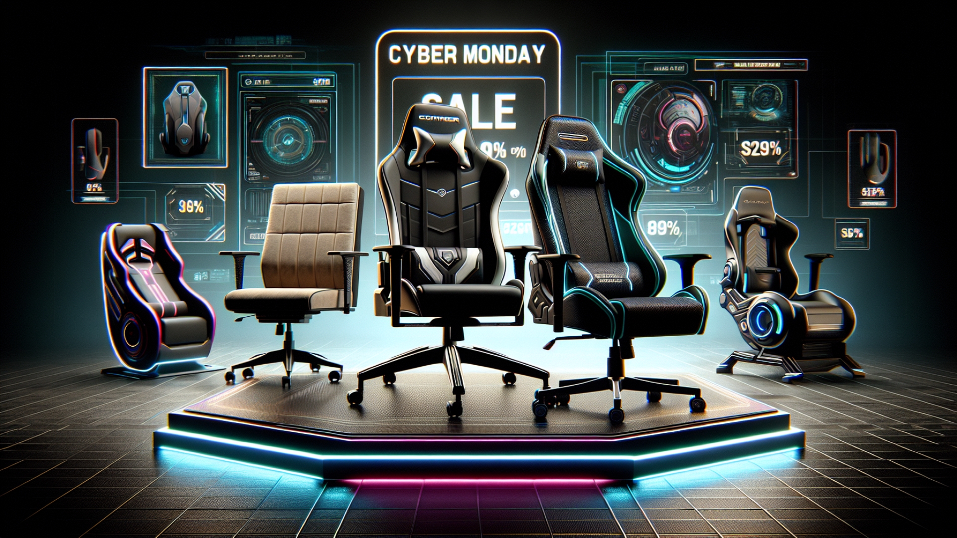 Top Cyber Monday Deals: Score Discounts on Gaming, Office, and Sim Racing Chairs