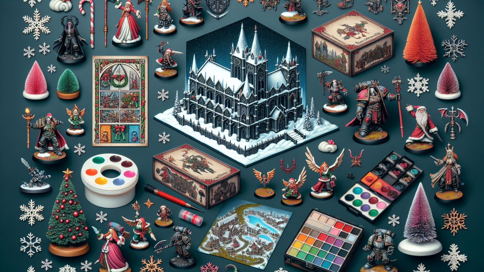 Games Workshop Unleashes Unholy Holiday Spirit with New Warhammer Christmas Merch