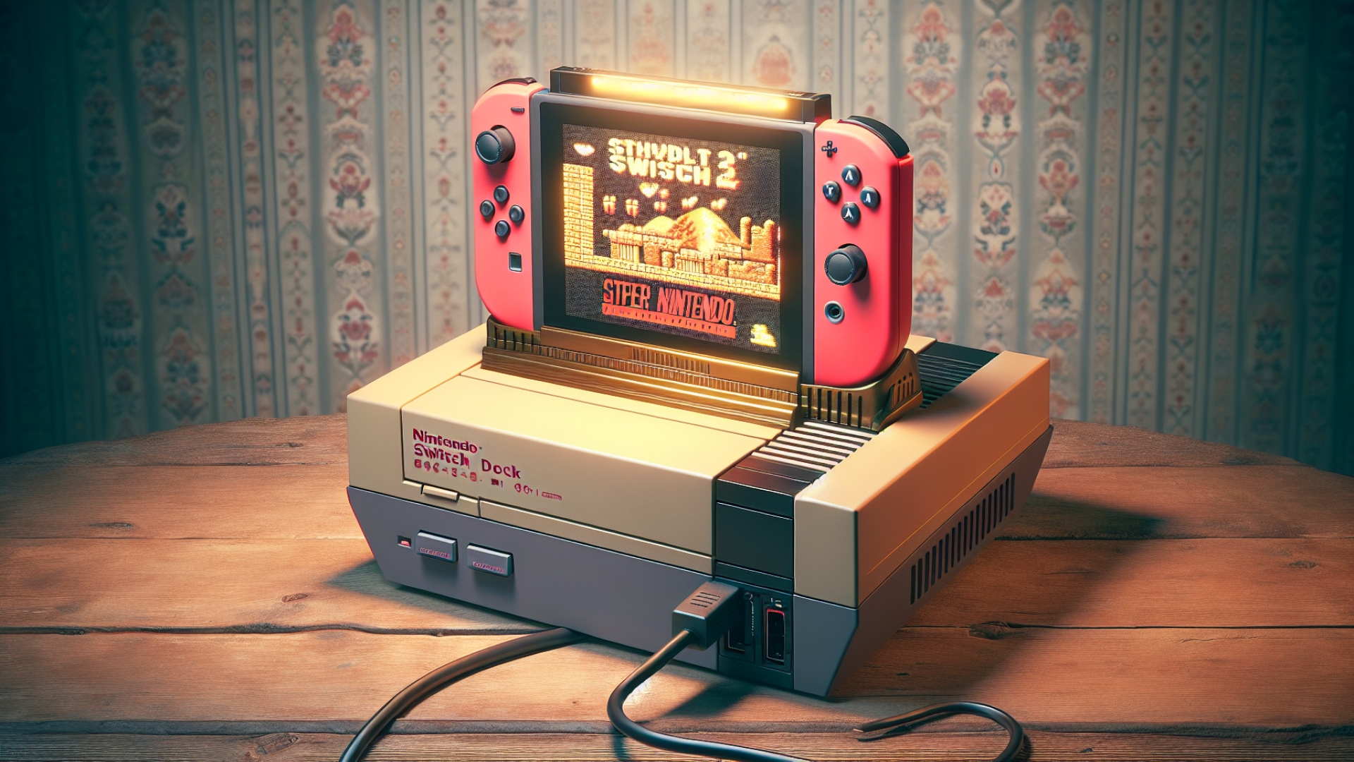 A Creator Built a Retro CRT Dock that Turns the Nintendo Switch 2 into a Giant Cartridge