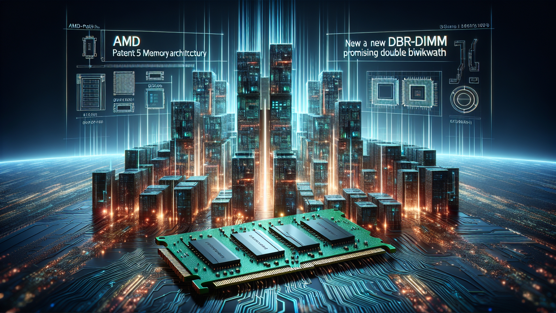 AMD Patents HB-DIMM: A New DDR5 Memory Architecture Promising Double Bandwidth
