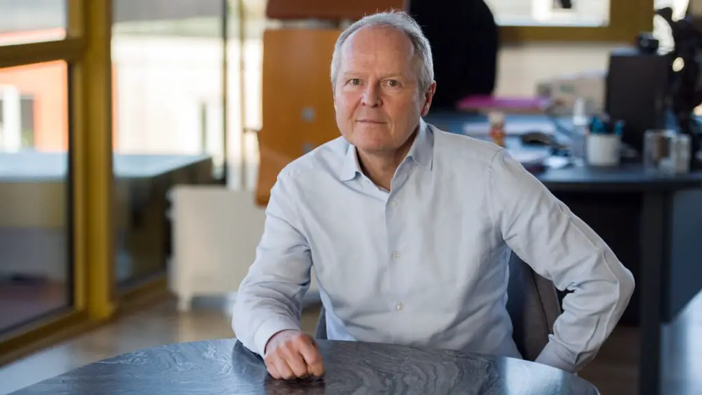 Yves Guillemot, chief executive officer of Ubisoft SA, at the company's headquarters in Paris, France, on Wednesday, Jan. 18, 2023. The five Guillemot brothers have forged a common vision for Ubisoft which they founded in the 1980s in a sleepy northwestern French town, catapulting it into one of the largest stand-alone studios in the $200 billion global video games industry. Photographer: Nathan Laine/Bloomberg via Getty Images