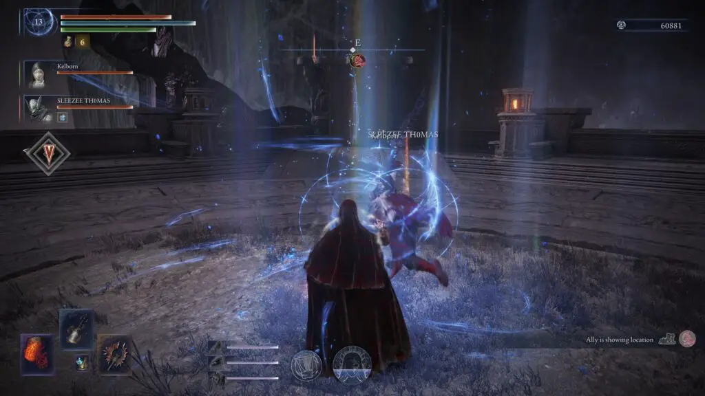 A great rune from atop a tower.