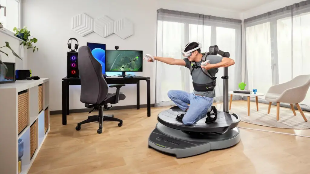 The Omni One VR station from Virtuix
