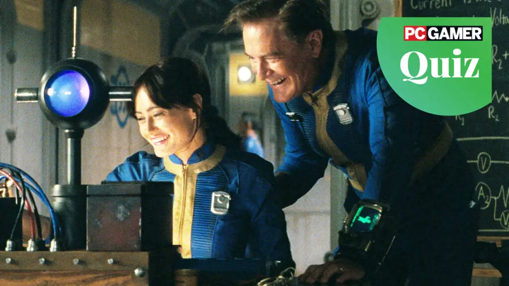 Hank and Lucy in Vault 33 smiling