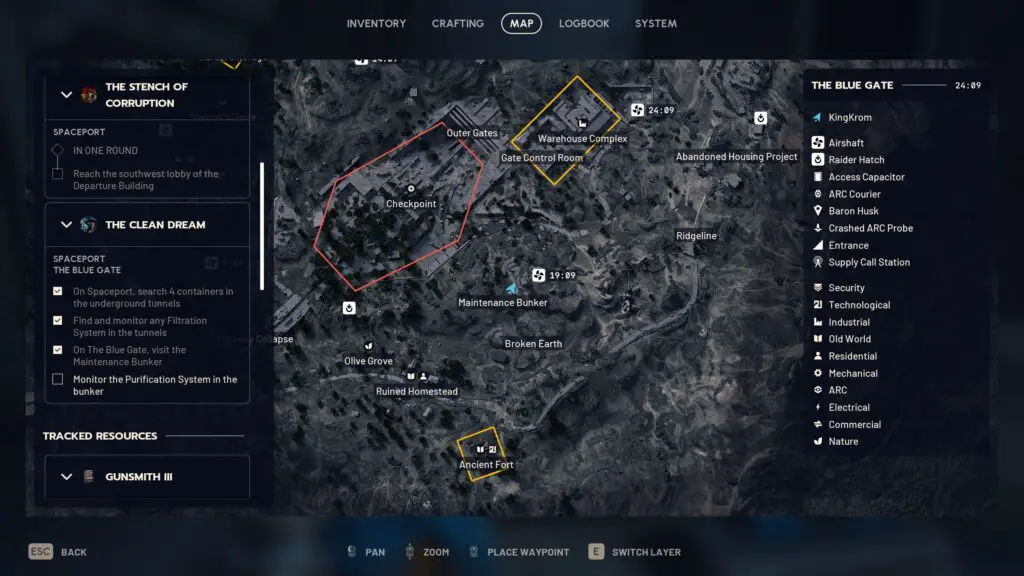 Arc Raiders The Clean Dream - Maintenance Bunker