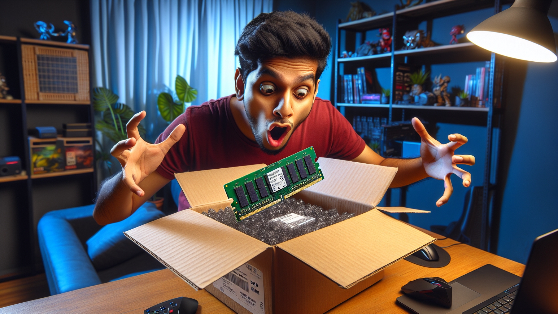 Gamer Unboxes Fake DDR5 RAM from Amazon: Old DDR2 Sticks Found in Sealed Packaging
