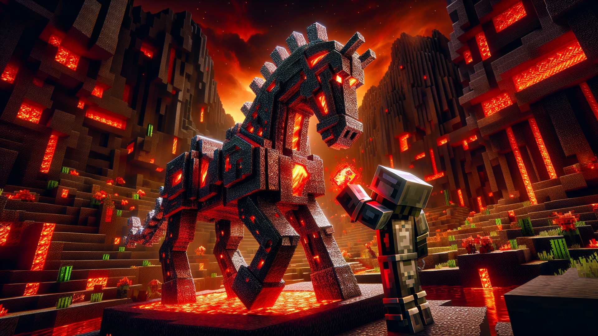 Minecraft: How to Craft Indestructible Netherite Horse Armor