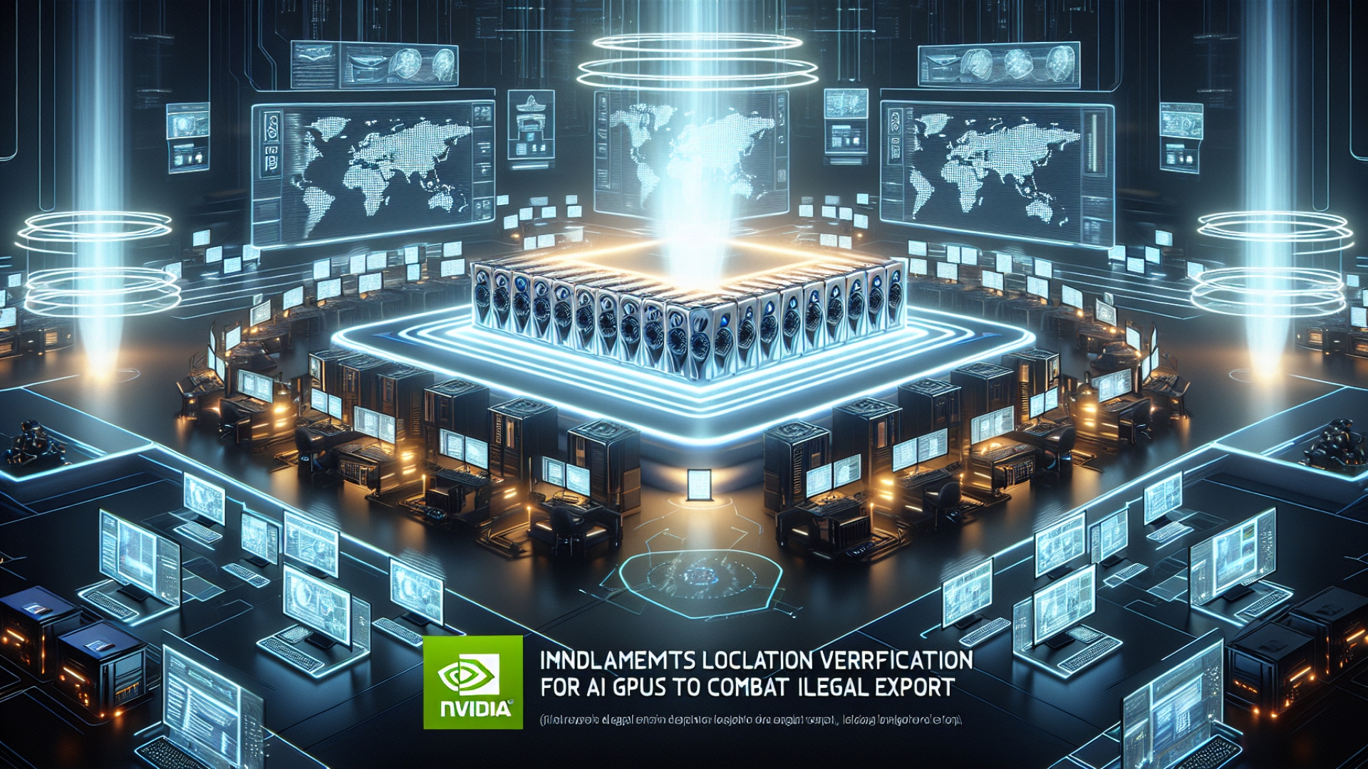 Nvidia Implements Location Verification for AI GPUs to Combat Illegal Export