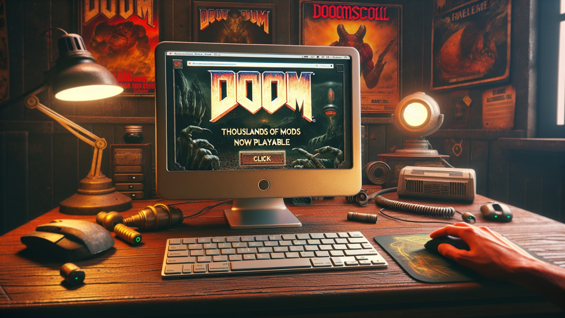 DoomScroll: Thousands of Classic Doom Mods Now Playable Instantly in Your Browser