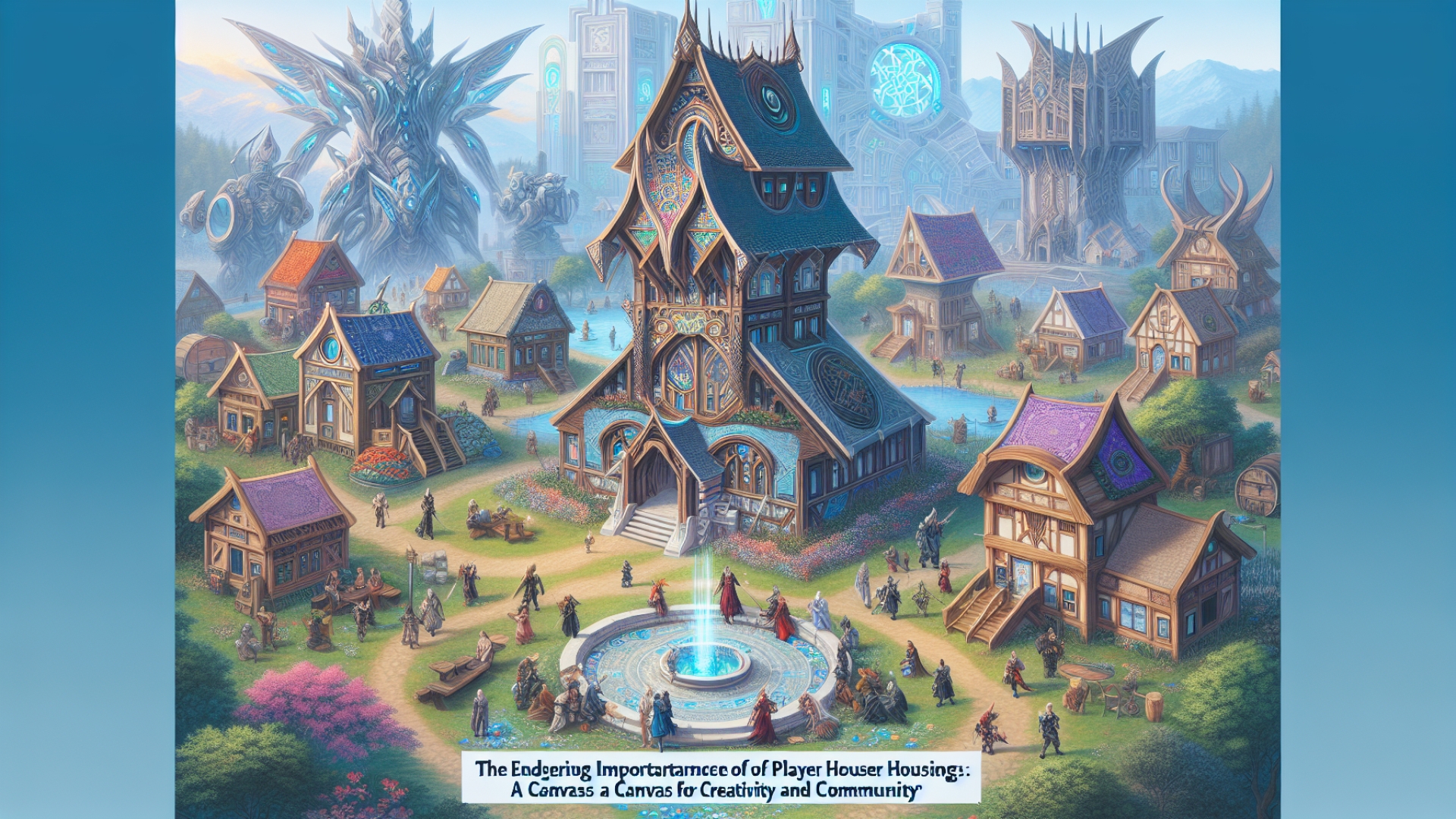 The Enduring Importance of Player Housing in MMORPGs: A Canvas for Creativity and Community