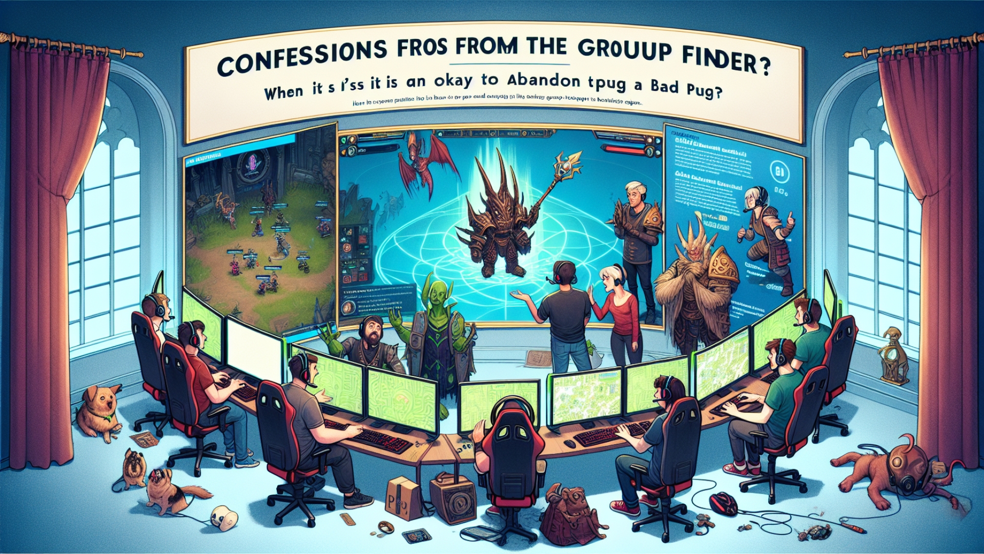 Confessions from the Group Finder: When is it Okay to Abandon a Bad PUG?