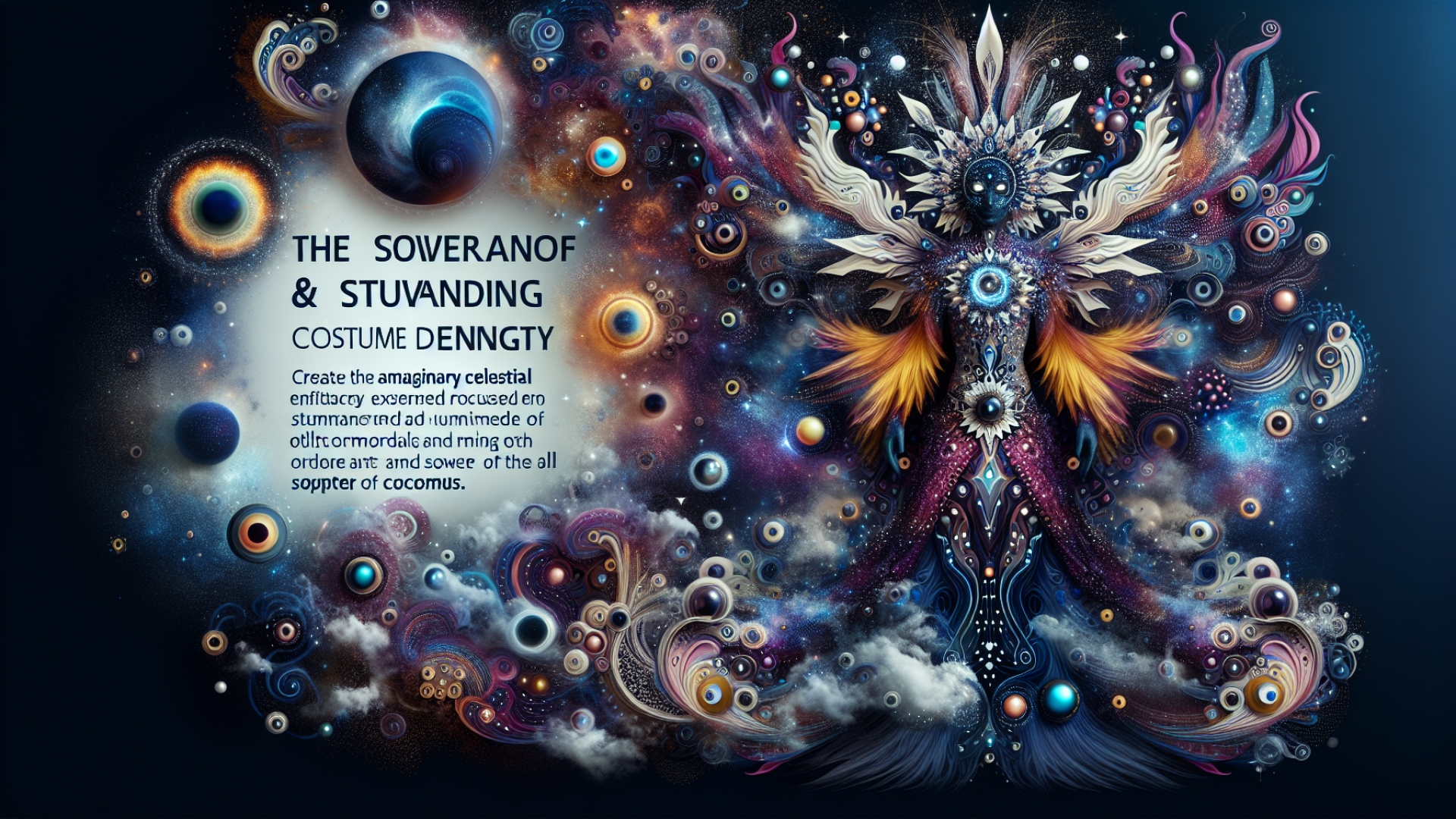 This King of All Cosmos Cosplay is an Elaborate Masterpiece