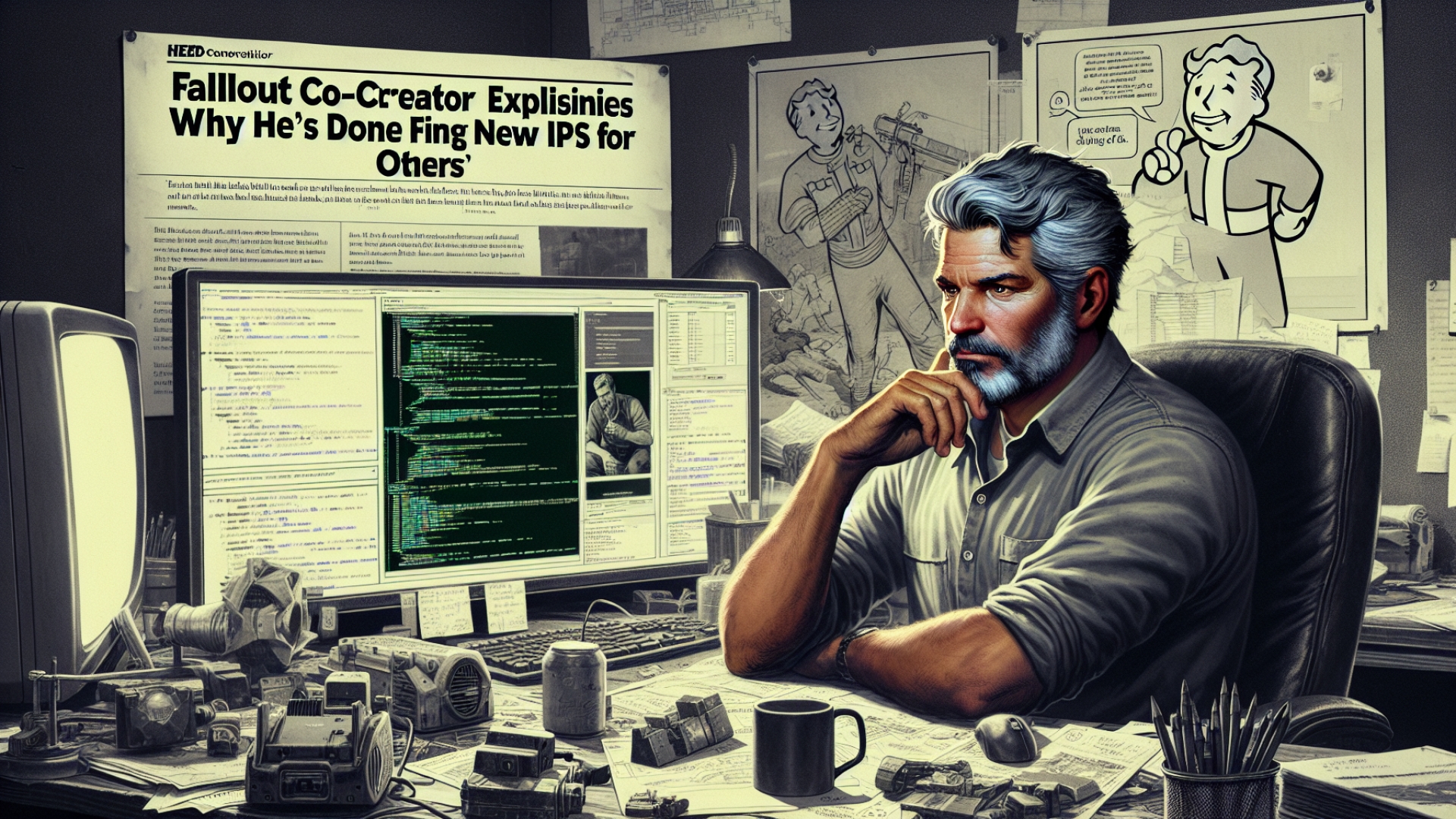 Fallout Co-Creator Tim Cain Explains Why He’s Done Making New IPs for Others