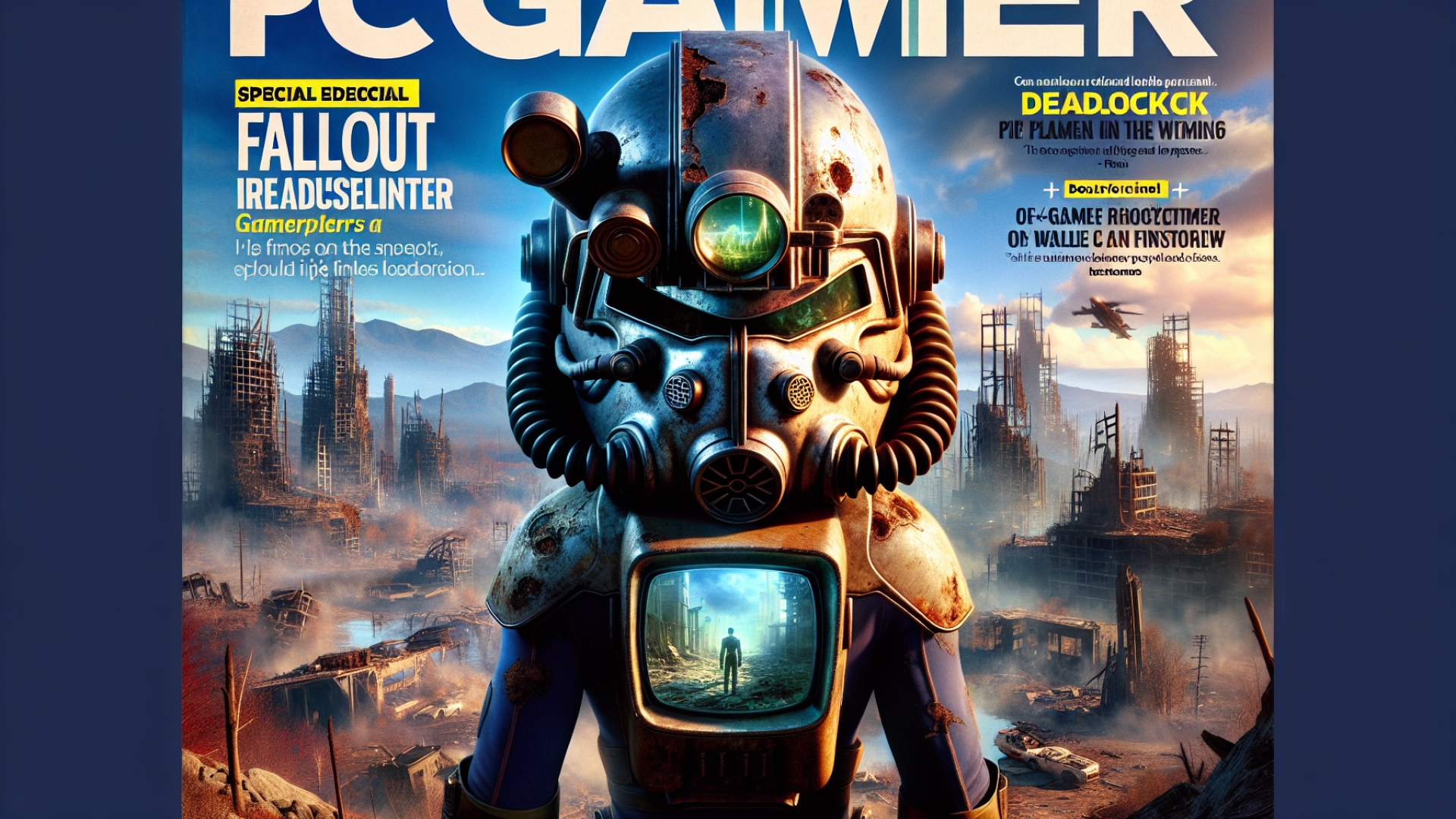 PC Gamer Magazine’s New Issue: Fallout Special, Deadlock Deep Dive & More!