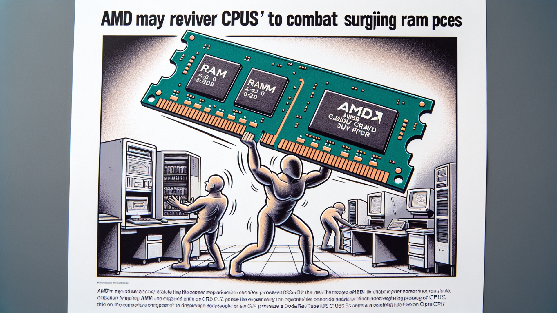 AMD May Revive Older CPUs to Combat Surging RAM Prices