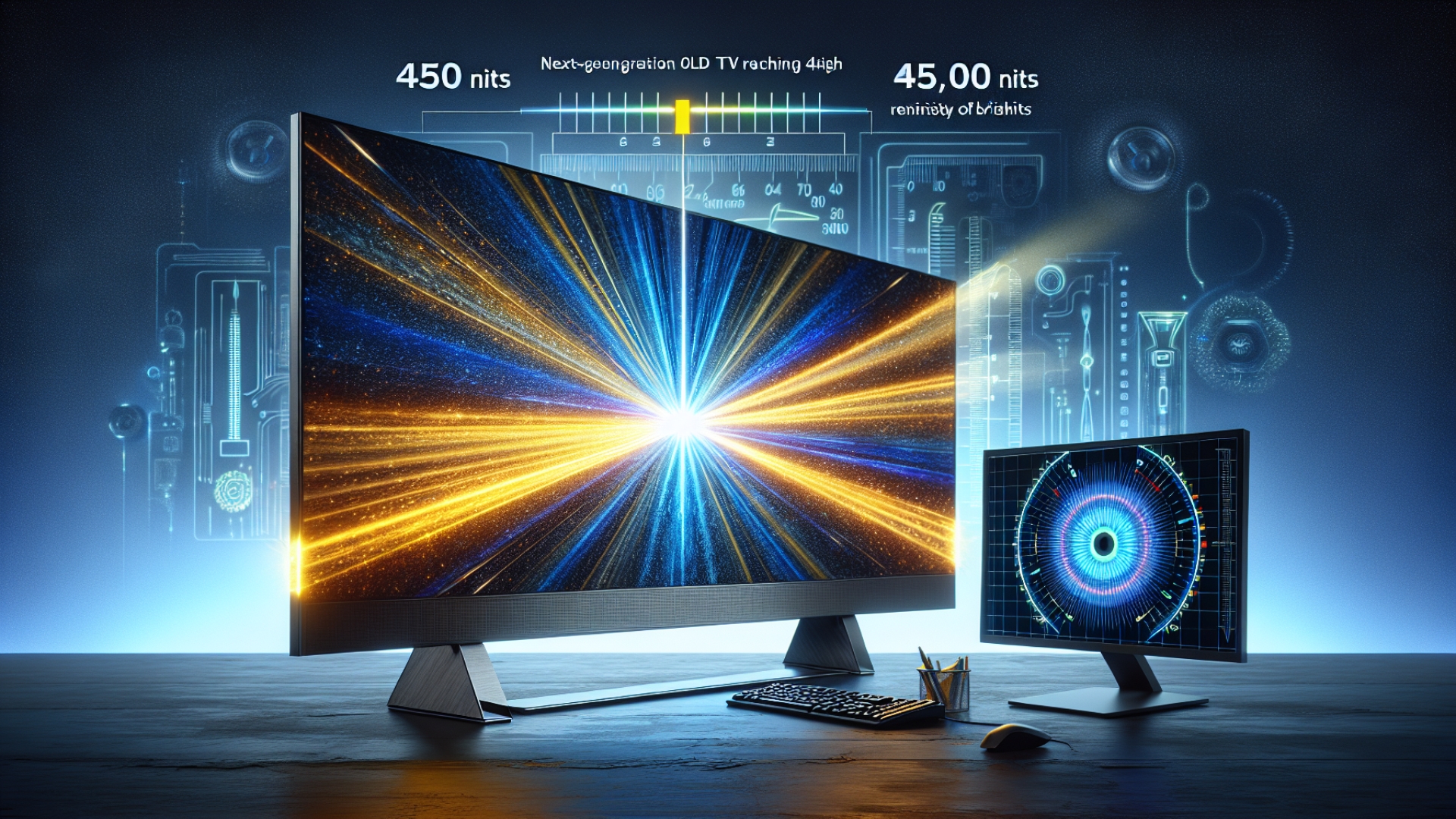 Next-Gen OLED TVs Hit 4500 Nits, But PC Monitors Face a Brightness Reality Check