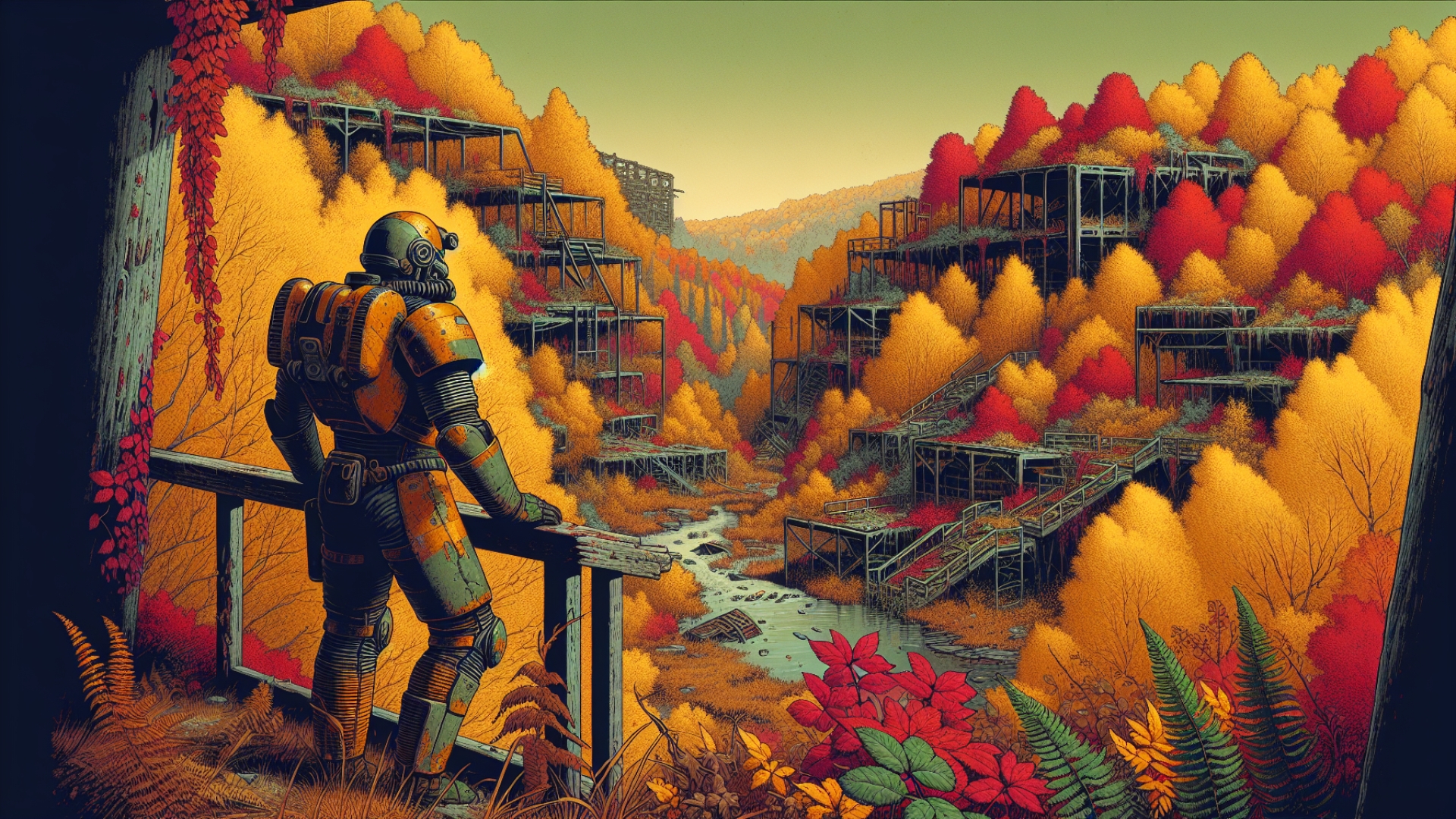 Fallout 4’s Intentional Autumn Aesthetic: Bethesda Art Director Explains National Park Inspiration