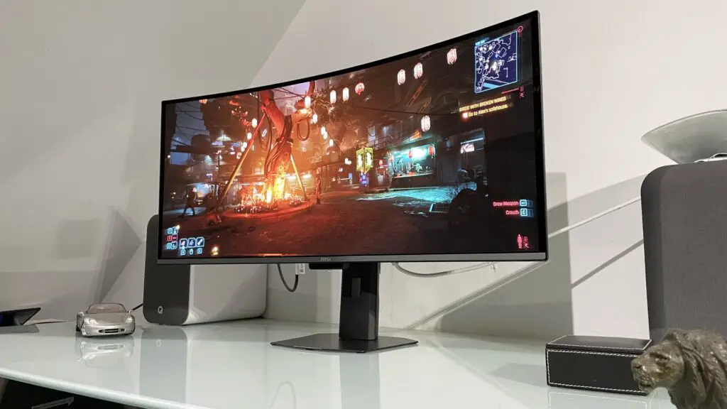 MSI MPG 341CQR QD-OLED High Performance Monitor
