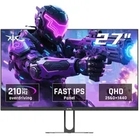 Front view of the KTC H27T22C-3 showcasing its slim bezels.