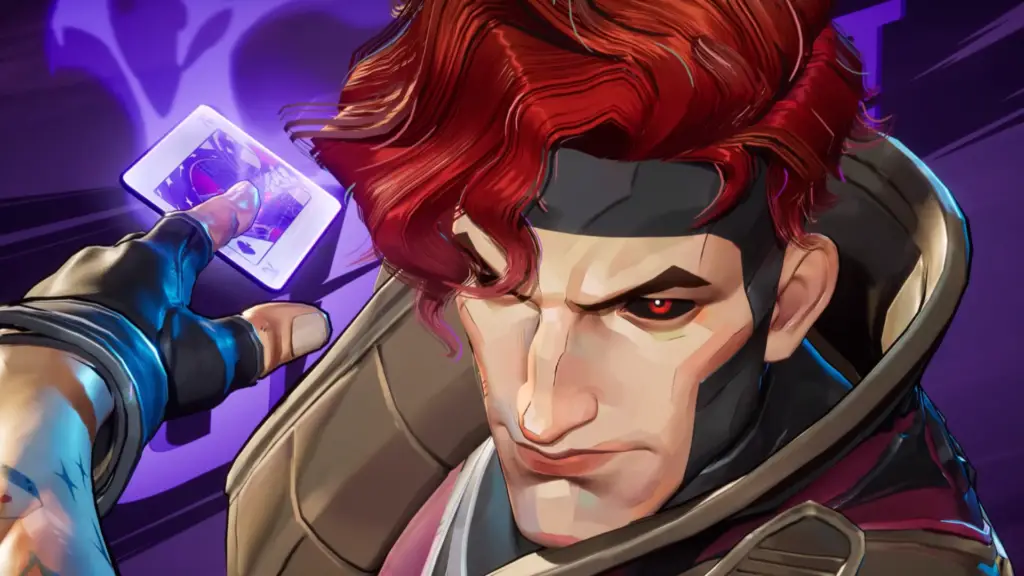 Marvel Rivals Gambit profile character design