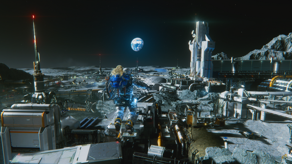 Pragmata screenshots showing IDUS influence