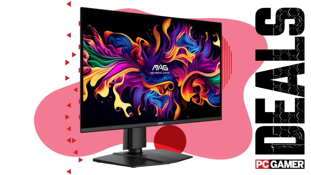 The MSI MAG 274QP X24 OLED gaming monitor showcasing vibrant colors and deep blacks, perfect for high-end gaming setups.