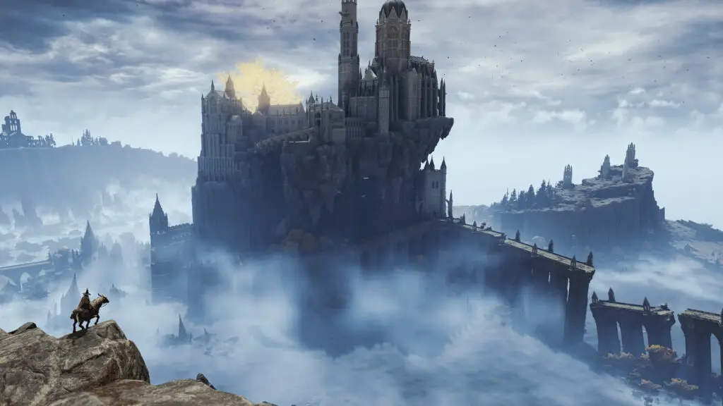 Elden Ring - Raya Lucaria, an example of a dense open world area