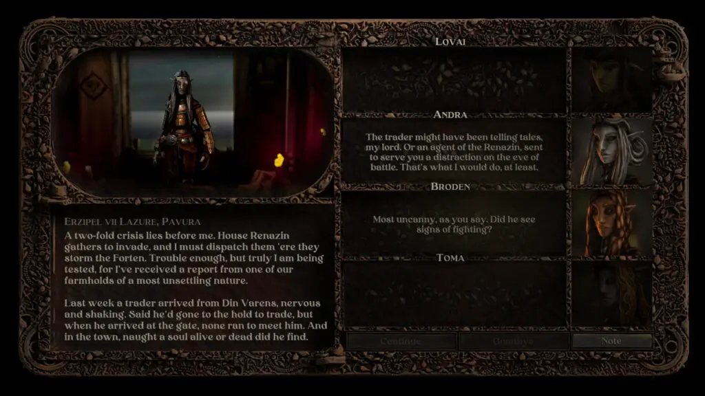 Banquet for Fools Dialogue System