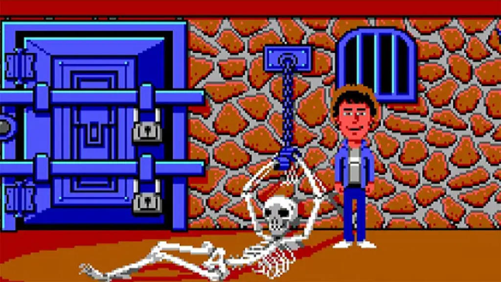 Maniac Mansion 1987 adventure game screen