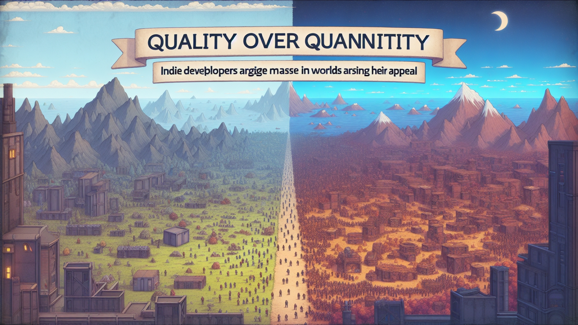 Quality Over Quantity: Indie Developers Argue Massive Open Worlds Are Losing Their Appeal