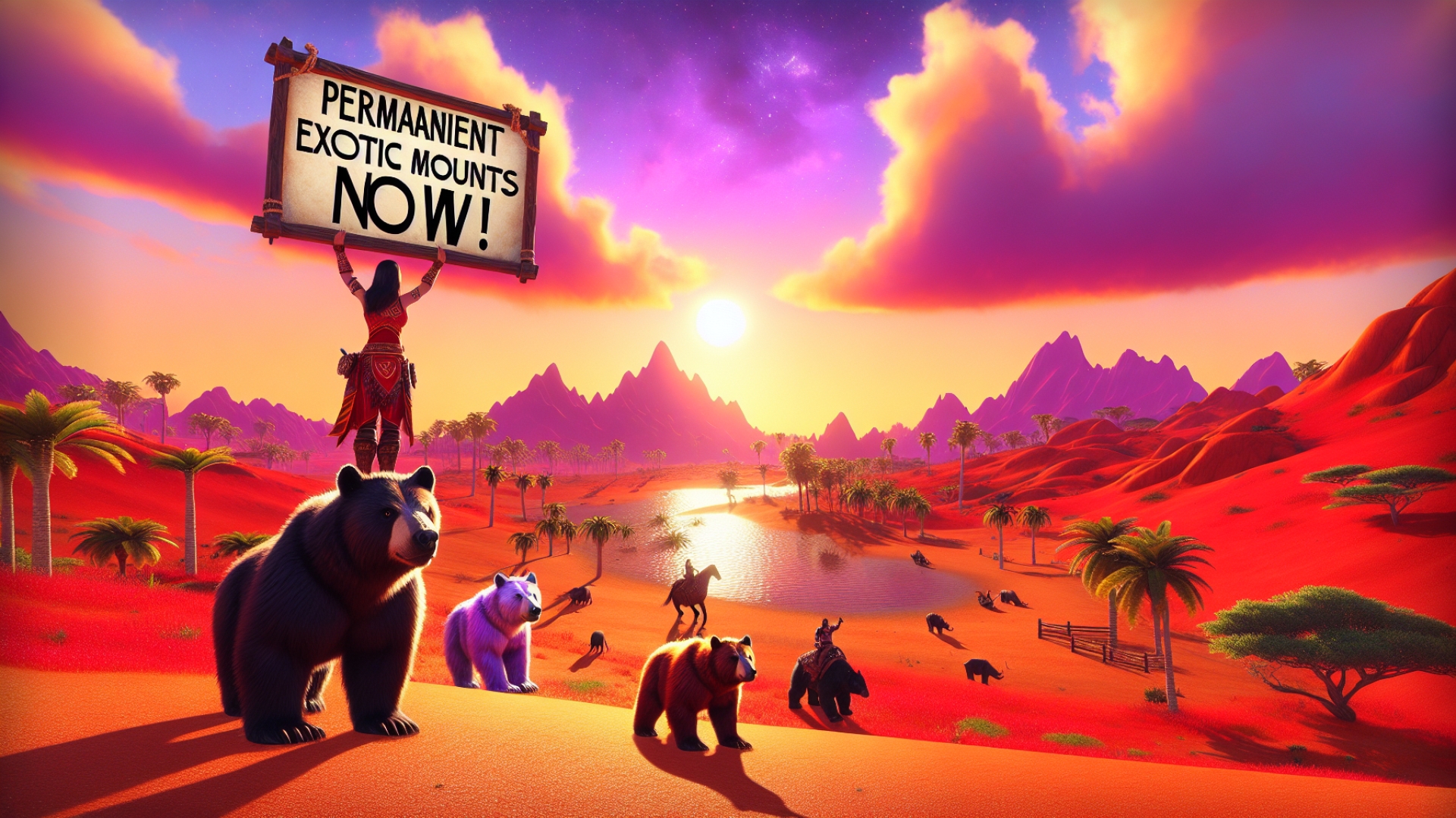 Crimson Desert Players Call for Permanent Exotic Mounts as Fans Demand Bear Domestication