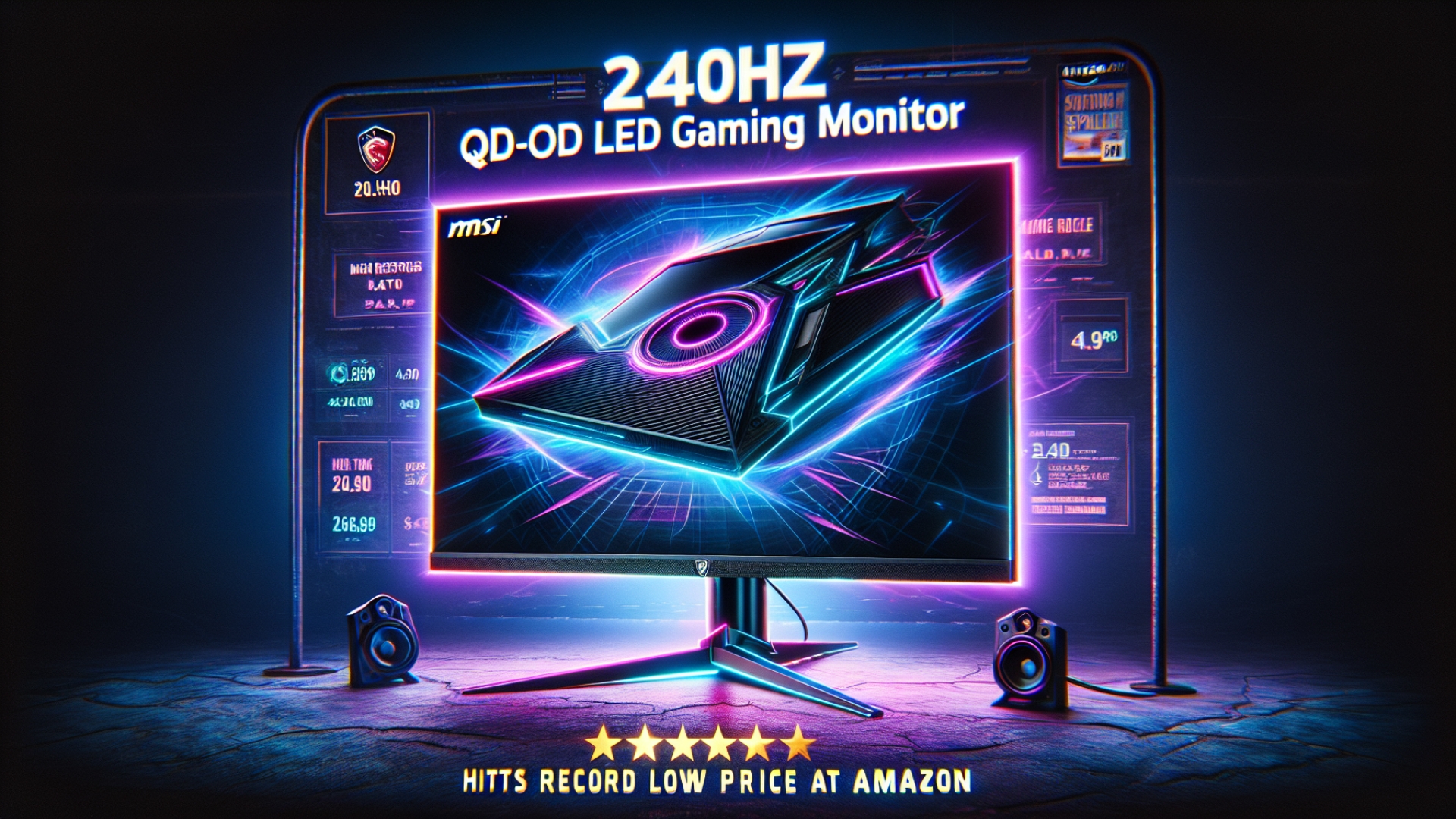 MSI’s 240Hz QD-OLED Gaming Monitor Hits Record Low Price at Amazon
