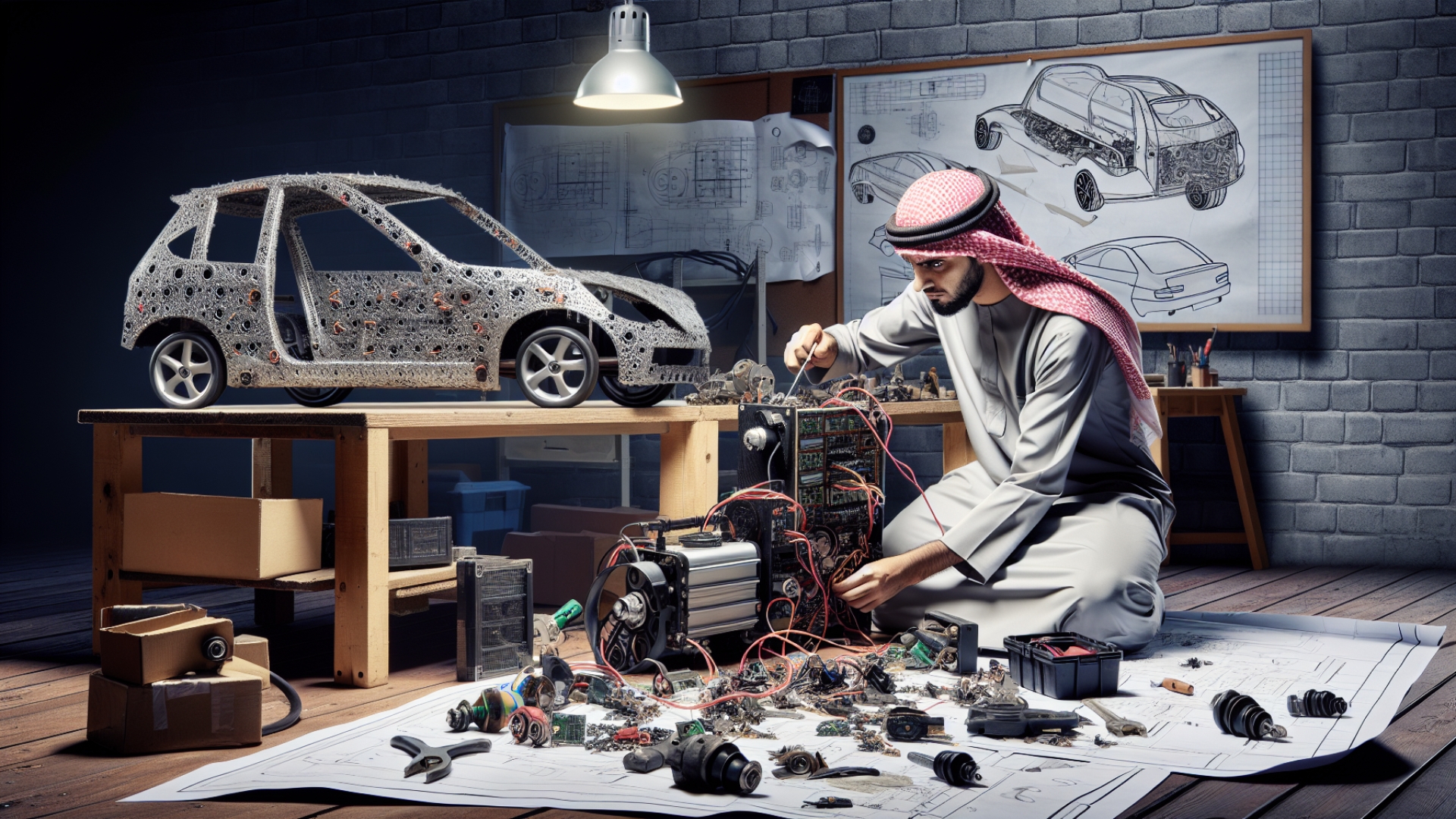 Bug Hunter Builds Functional Tesla Hacking Rig From Salvaged Car Parts