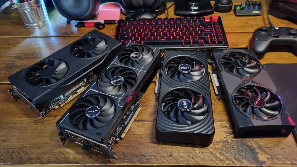 A collection of budget-friendly graphics cards analyzed for VRAM efficiency