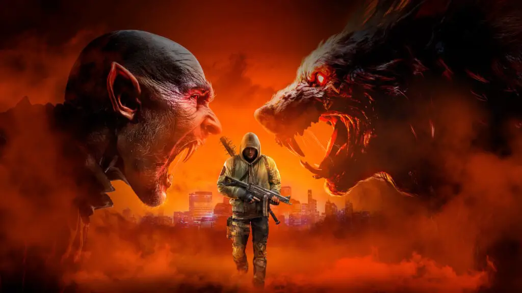 Hunter: The Reckoning - Deathwish official key art featuring the dark atmosphere of NYC