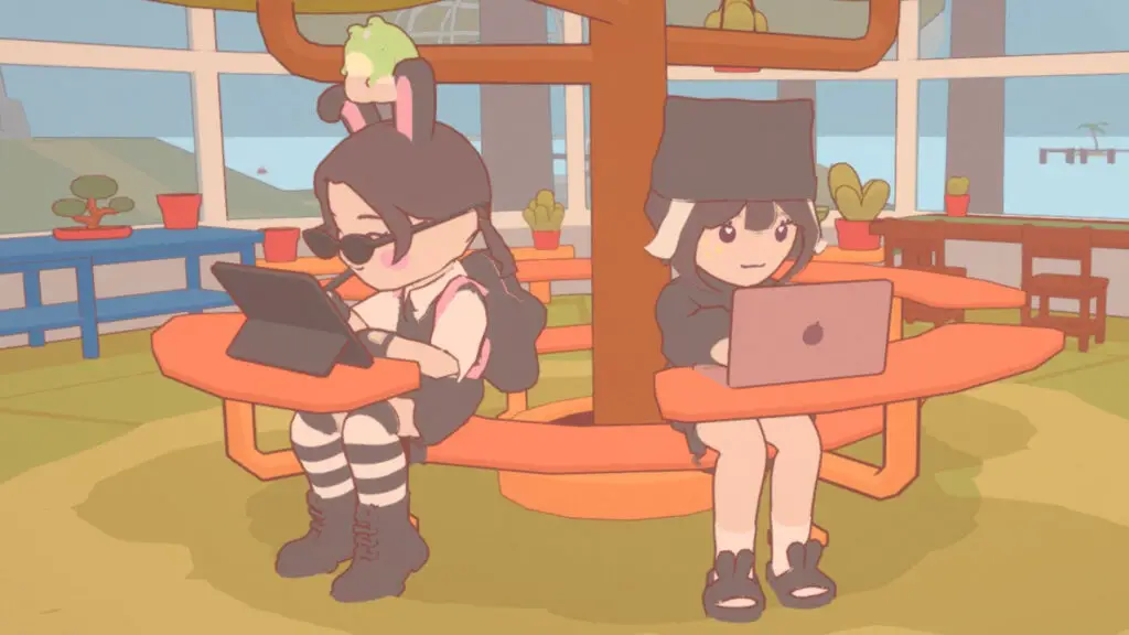 On-Together Virtual Co-Working Space Interface