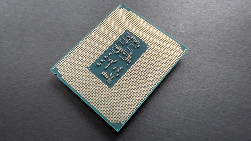 An Intel Core Ultra 5 245K processor against a dark background