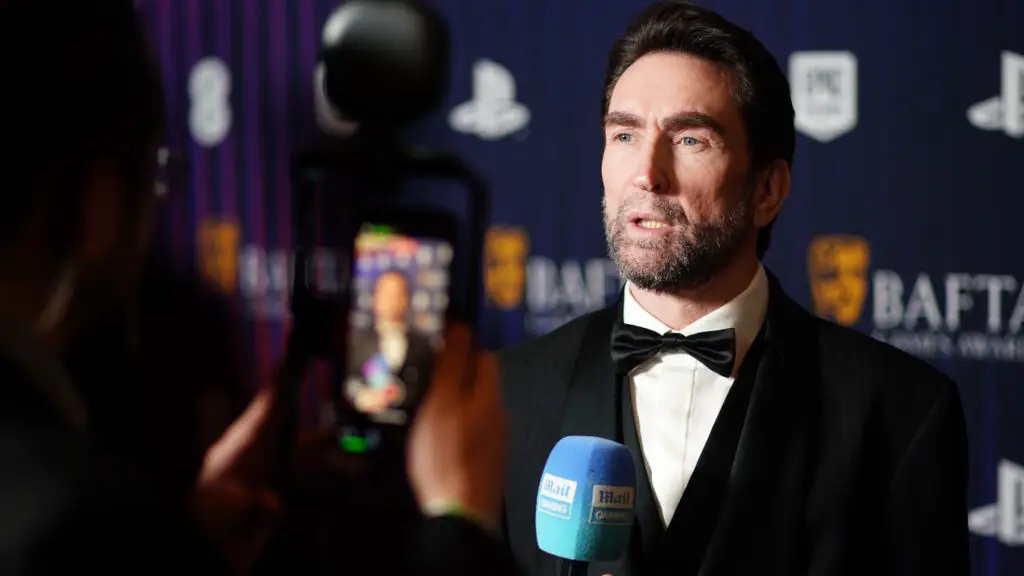 Leslie Benzies at the BAFTA Games Awards