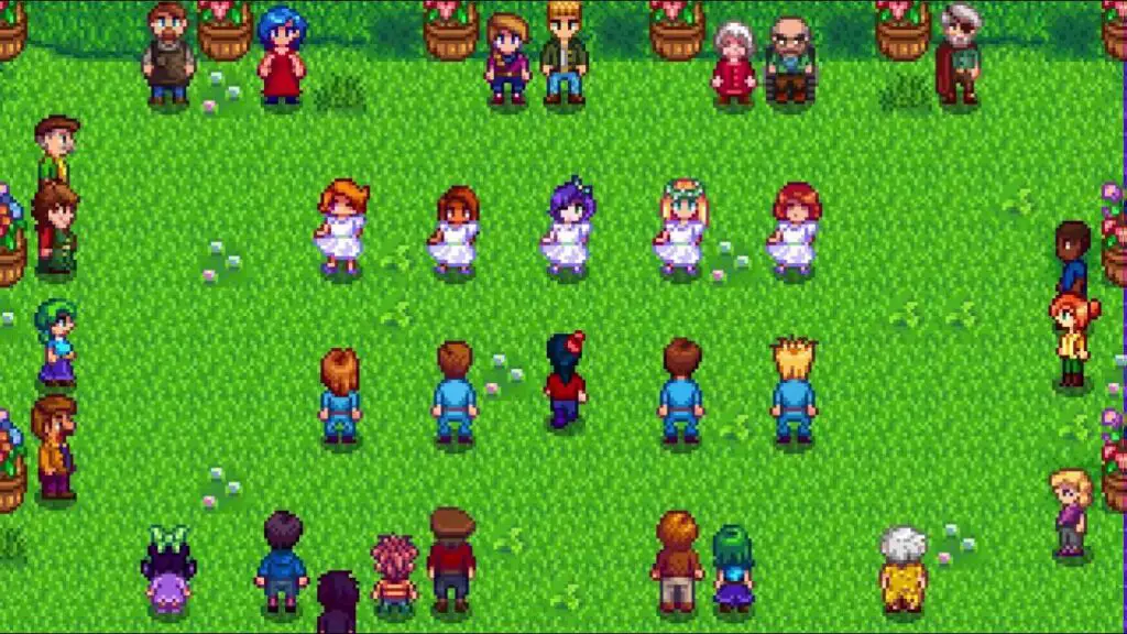 Stardew Valley flower dance