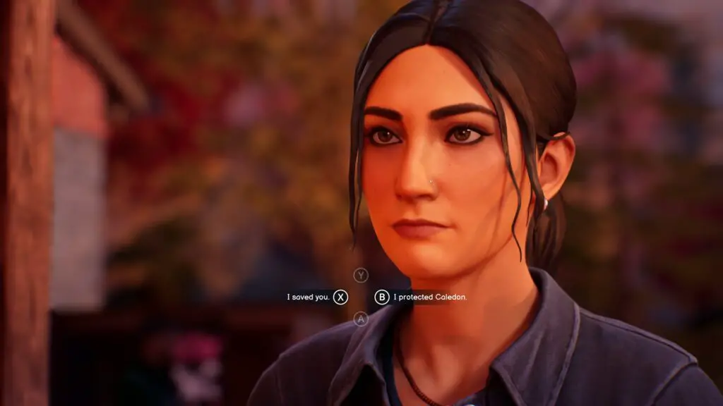 Safi looking pensive.