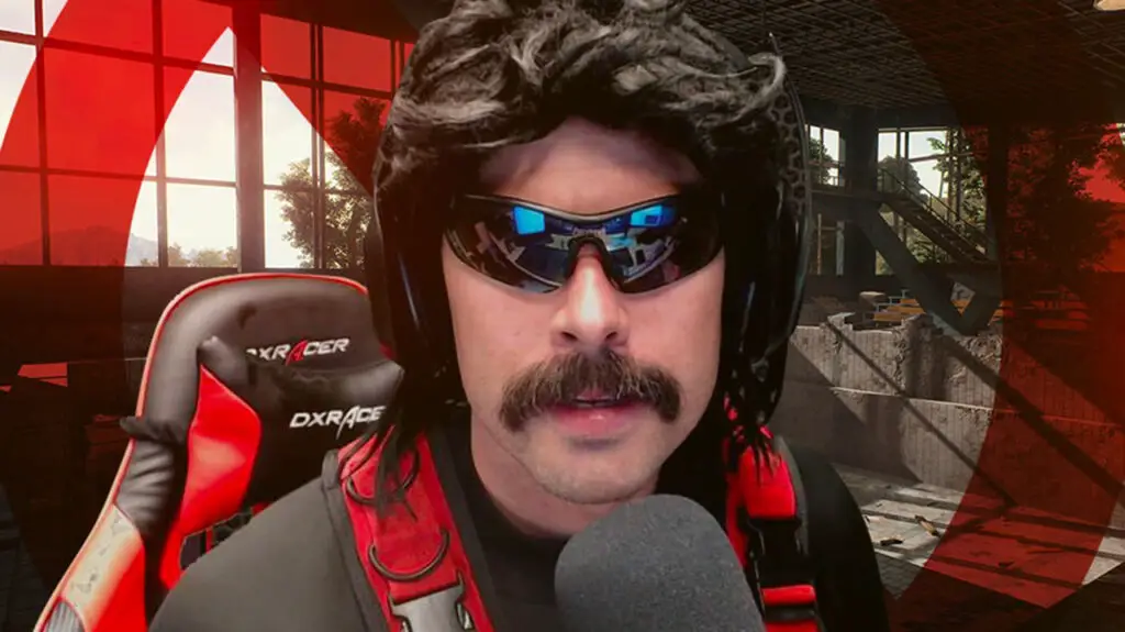 Controversial streamer Dr Disrespect