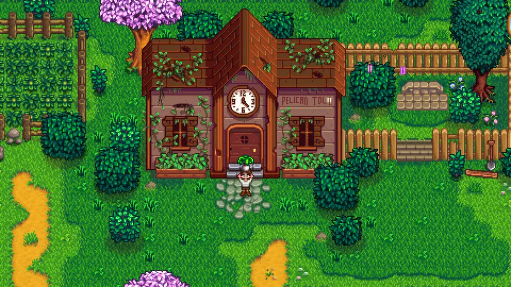 The Community Center in Stardew Valley
