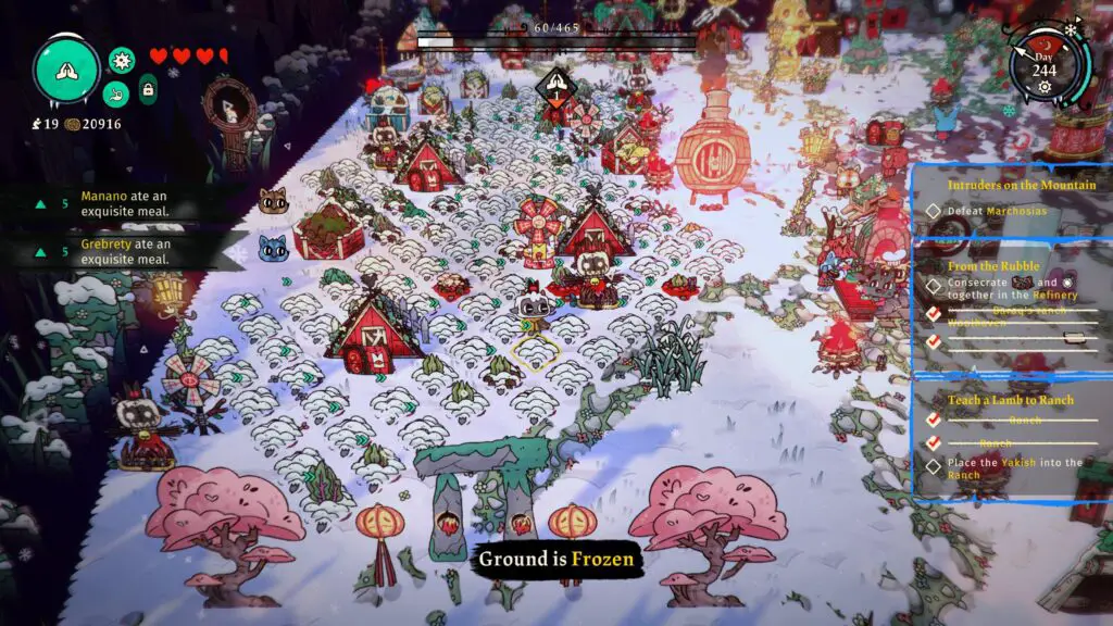 Cult of the Lamb Woolhaven screenshots