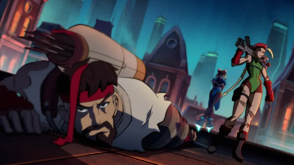 Overwatch x Street Fighter Crossover Art