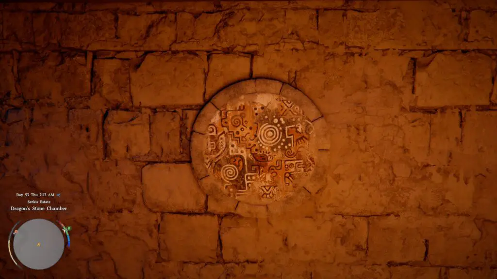 Crimson Desert Dragon's Stone Chamber - Right Dial Configuration