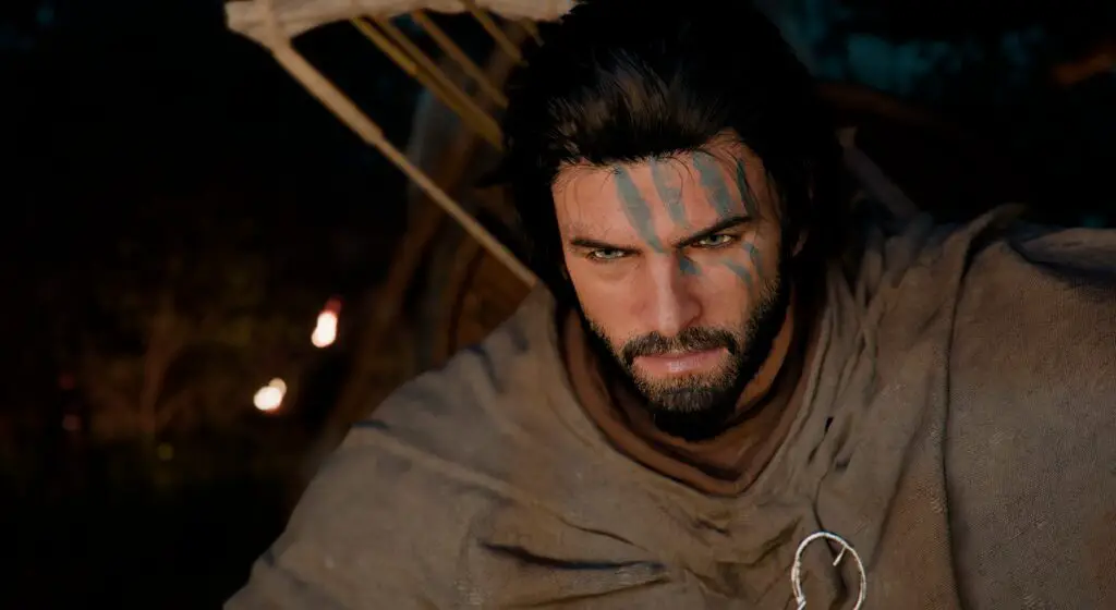 Kliff, the protagonist of Crimson Desert, looking serious in a cinematic frame.